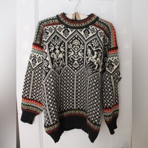 Vintage Dale of Norway 1994 Lillehammer Winter Olympics Wool Sweater